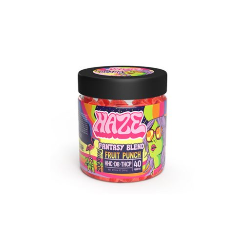 Haze Fantasy Blend Fruit Punch 2000MG Gummies