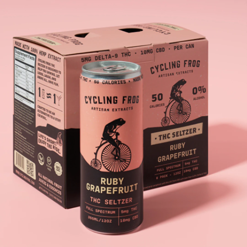 Cycling Frog Ruby Grapefruit Seltzer